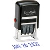 ExtraMark Super Dater Ink Stamp - Self-Inking Rubber Date Stamper