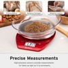 Etekcity Báscula de cocina de alimentos de 0,1 g, tazón,