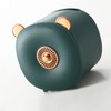 Wall Mounted Roll Paper Storage Box Multifunction Punch Free Toilet