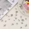 42PCS Mushroom Charm, UHOMENY Mushroom Charms Pendants Beads for Jewelry