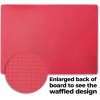 Chef Grids 4 Pk Durable Plastic Cutting- Chopping Board Set,