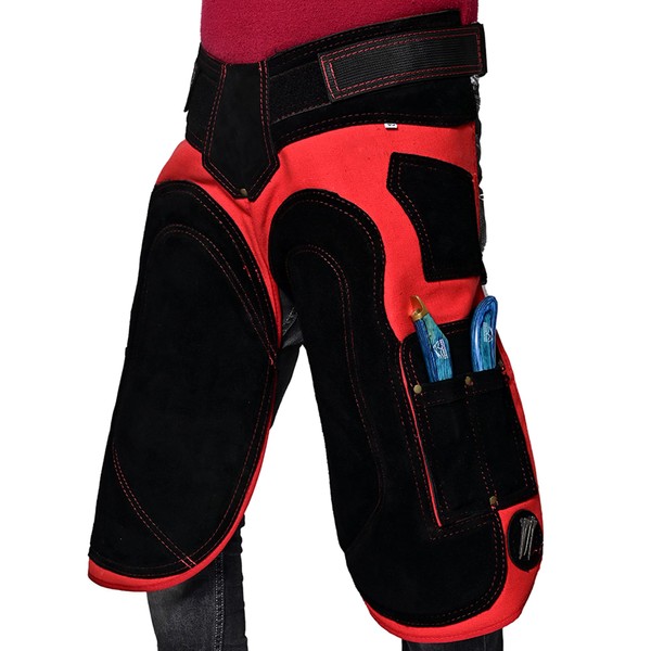 Equine Care Farrier Apron Chaps 2mm Cowhide Leather, 500 GSM