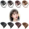 Bangs One-Touch Part Wig (KYR-WDDE3E0) Select 7 Dark Brown / 앞머리 부분 원터치 부분 가발 (KYR-WDDE3E0) 선택7 다크 브라운