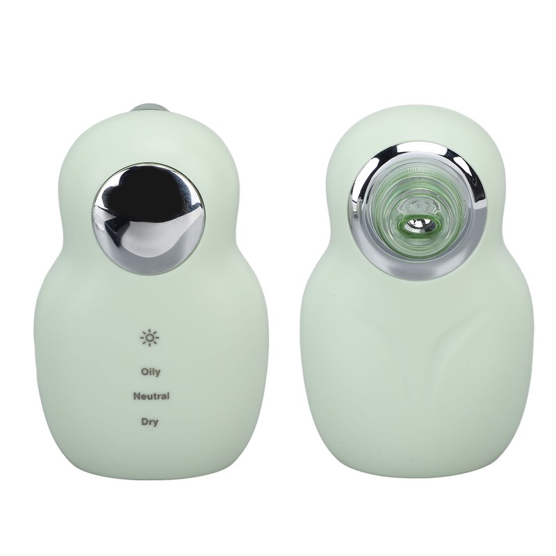 Heating Vacuum Blackhead Remover Gentle Micro Bubble 3 Suction Levels
