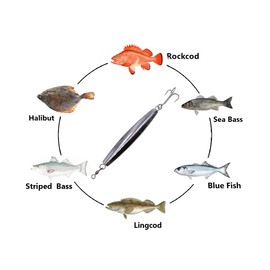 Sanhu Diamond Jigs Holographic 6oz 10 Pieces