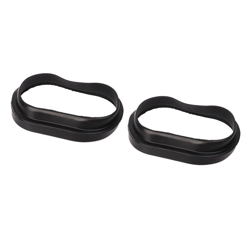 2 Pcs Air Intake Tube Duct Rubber Boot Inlet Pipe