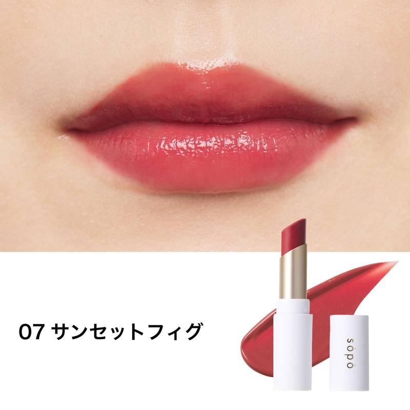 sopo Lipstick 07 Sunset Figure Lipstick Lip 24SS