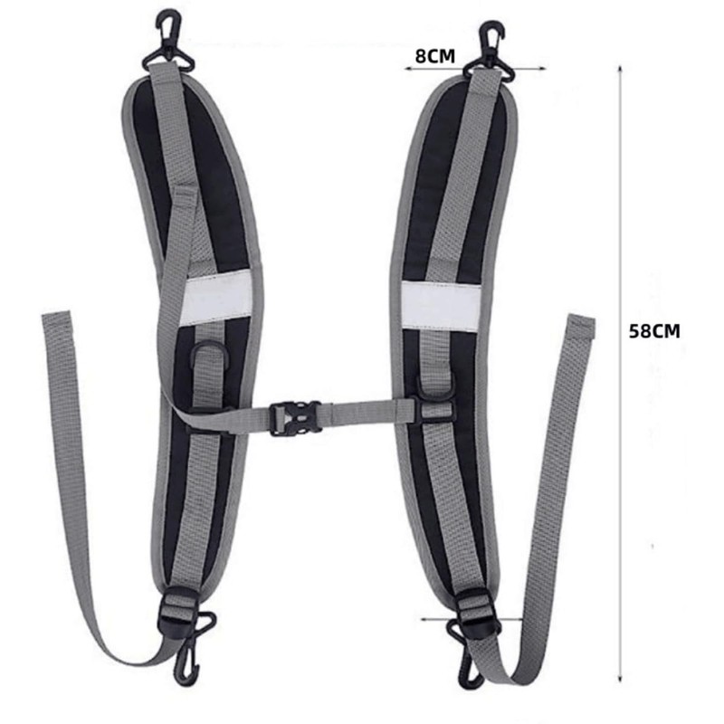 HOUSON Backpack Straps Replacement Backpack Shoulder Straps Nylon Backpack Straps