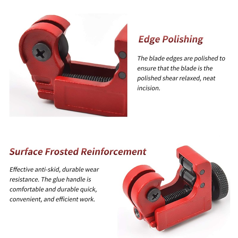Sharp-Tec 3-22mm Mini Tube Cutter, Adjustable Zinc Alloy Pipe Cutter