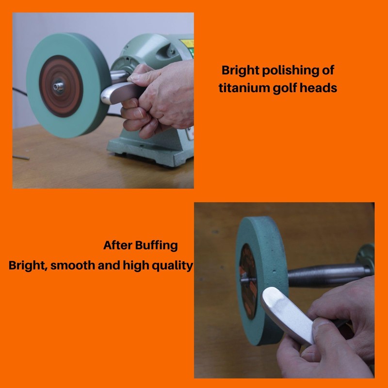 Elastic Polyurethane Buffing Wheels 6 Inch 2000 Grit. for Mirror