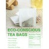 TeeLux Lemon Ginger Decaf Green Tea, Smooth Decaffeinated Green Tea