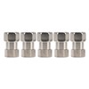 5PCS Plumbing Fittings Stainless Steel Female Thread Pipe Adapter Fittings