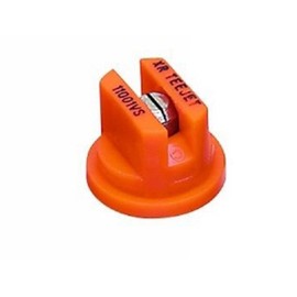 TeeJet XR11001VS Extended Range Spray Tip, 0.061-0.12 GPM, 15-40 psi, Stainless Steel - Orange