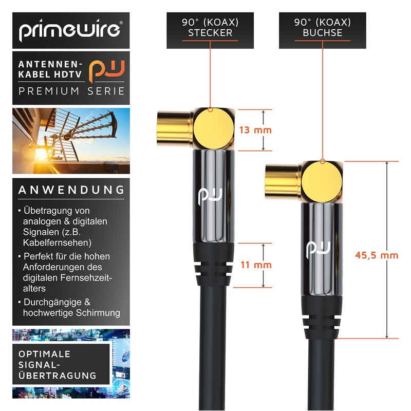 CSL - 12.5 m 8k 4k HDTV Antenna Cable 75
