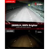 Laxmas H13 LED Bulbs, 28000LM Brighter, 9008 Fog Lights 6500K