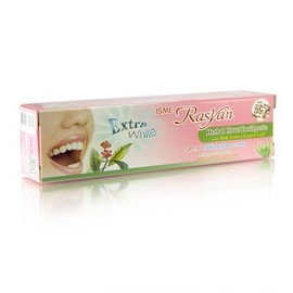 New Extra White Isme Rasyan Herbal Clove Toothpaste with Aloe Vera & Guava Leaf (100 g.) by ISME Rasyan