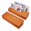 hismocal Playing Card Holders Deck Stand, Play Cards Holder for