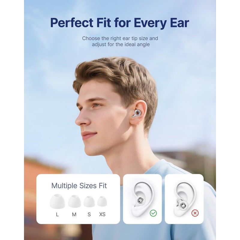 Ear Plugs for Sleeping Noise Cancelling, 45dB Reusable Earplugs for