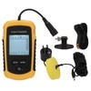 Wired Fish Finder ABS Portable Sonar Intelligent Underwater Fishfinder with