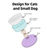 Elevated Raised Cat Dog Bowls - 15° Tilted 3 Heights