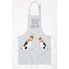 Sweet William Jack Russell apron