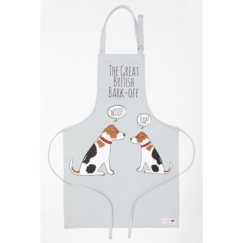 Sweet William Jack Russell apron