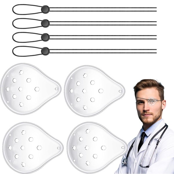Uskerb 2 Pairs Eye Shield After Cataract Surgery, Medical Eye