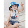 Toddler Kids Beach Hats Baby Girls Wide Brim Pink Sun