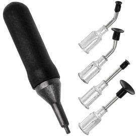 Antistatic ESD Vacuum Pipette Suction Pump Vacuum Tweezers Gripper Set with 4 Suction Cups for SMD Components