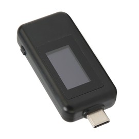 USB Voltage Current Tester 4‑30V 0‑5.1A Digital LCD Display Accurate Measurement USB Tester for Phone Tablet Laptop Black