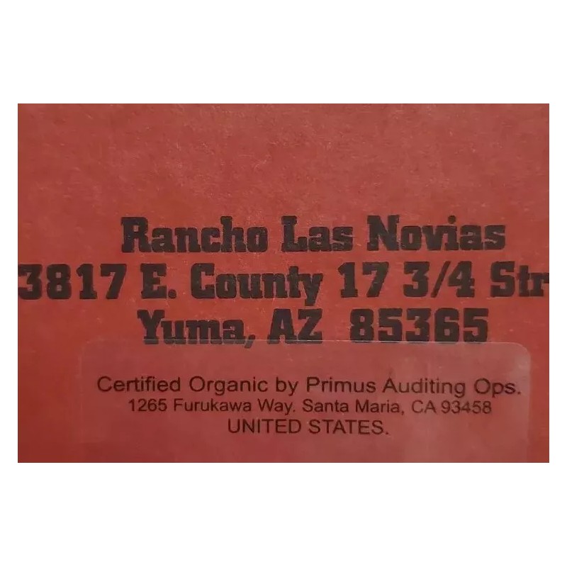 Rancho Las Novias. 5LB LARGE FRESH ARIZONA'S GROWN PREMIUM ORGANIC