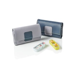 PILBOX MINI GRIGIO CHIARO: DISPENSARE DI PILLOLE PERSONALE, 1 COMPARTIMENTO
