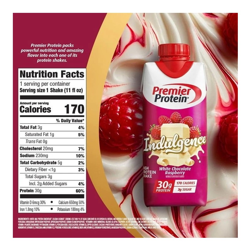 Premier Protein 30g High Protein Shake, Indulgence White 11 fl.