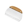 TINMIX Dough Scraper, Stainless Steel Dough Pastry Scraper Cutter Chopper