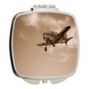 Island Gifting - Vintage Fighter Plane - Square Compact Mirror
