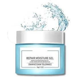 Crema Facial Hidratante con Ácido Hialurónico, Gel Hidratante Reparador de Piel Seca y áspera, Crema Hidratante Diaria para el Rostro para Mujeres y Hombres, Mejora la Tolerancia de la Piel