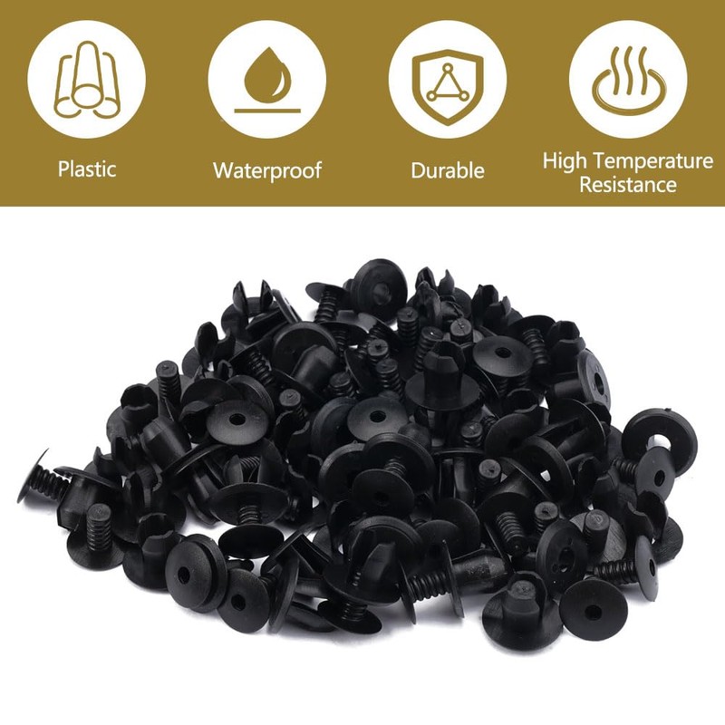 Pack of 50 Trim Clips Mounting Clips Suitable for Volkswagen,