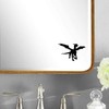 8 Dragon Silhouette Fun Stickers - Waterproof Decals - Scrapbooking,