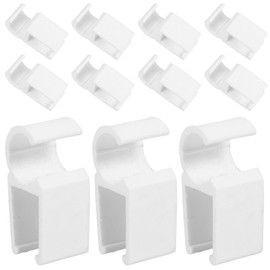 DIYEAH Whiteboard Pen Clips - 20Pcs Plastic Adhesive Pen Holders for Desk School Stationery Marker