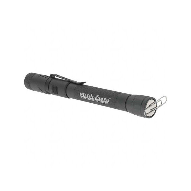 PRO-SAFE Tactical Aluminum Swivel-Head Mini LED Flashlight: IP54 Waterproof, Requires