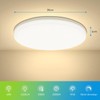 Yafido LED Ceiling Light Ultra Slim 48W UFO LED Panel