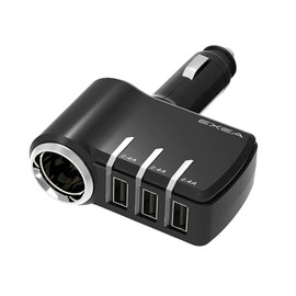Seikou Sangyo EM-161 Car Accessories Power Socket EXEA Monitor USB Socket 3 USB + 1 DC Direct