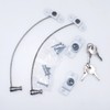 OMOTOOL Child Window Restrictor Casement Security Lock (2 Pack) Kids