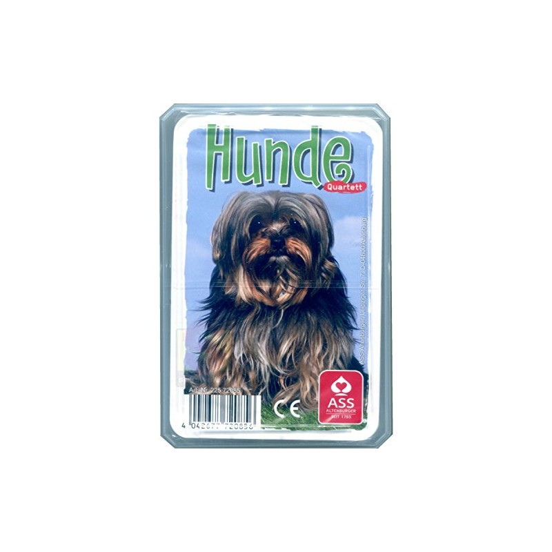 ASS Altenburger 22572085 Quartett Hunde, Mehrfarbig, Medium