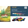 Artme Soft Pastel Paint Sticks Set 24 Assorted Vibrant Colours