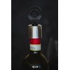 BarCraft Wine Bottle Stopper with Flip Top Ring Pull, Stainless