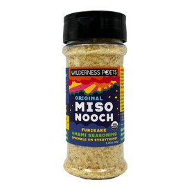 Wilderness Poets, Miso Nooch - 100% Dried Organic Chickpea Miso Umami Seasoning - Sprinkle on Everything. Organic, Vegan, Soy Free (2.25 Ounce)