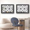 Wocred Set of 2 Rectangular Wall Mirror,Gorgeous Rustic Farmhouse Accent