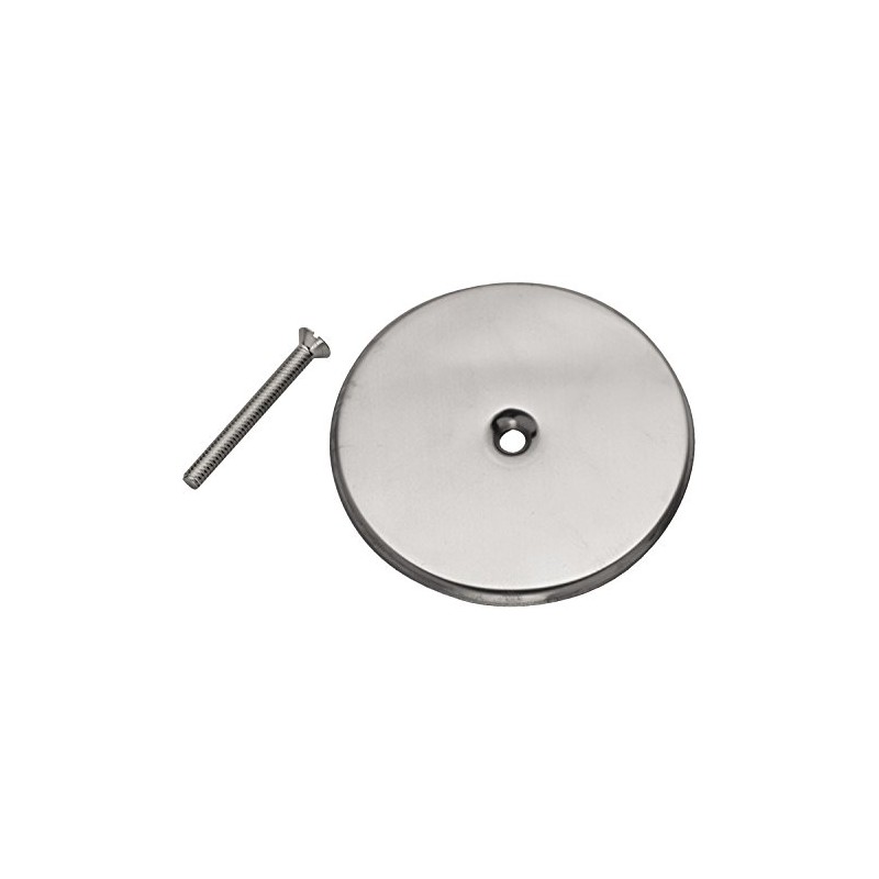 OATEY 42783 Flange Cover Plate, 6 In Dia, Stainless steel,