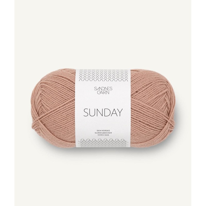 Sandnes Garn Sunday 50 g col.4236 deep red